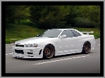 R34, Biały, Nissan