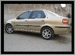 Sedan, Beżowy, Fiat Siena